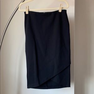 New York & Company Long black pencil skirt